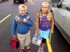 First Day of School Charlie and Billie 2010